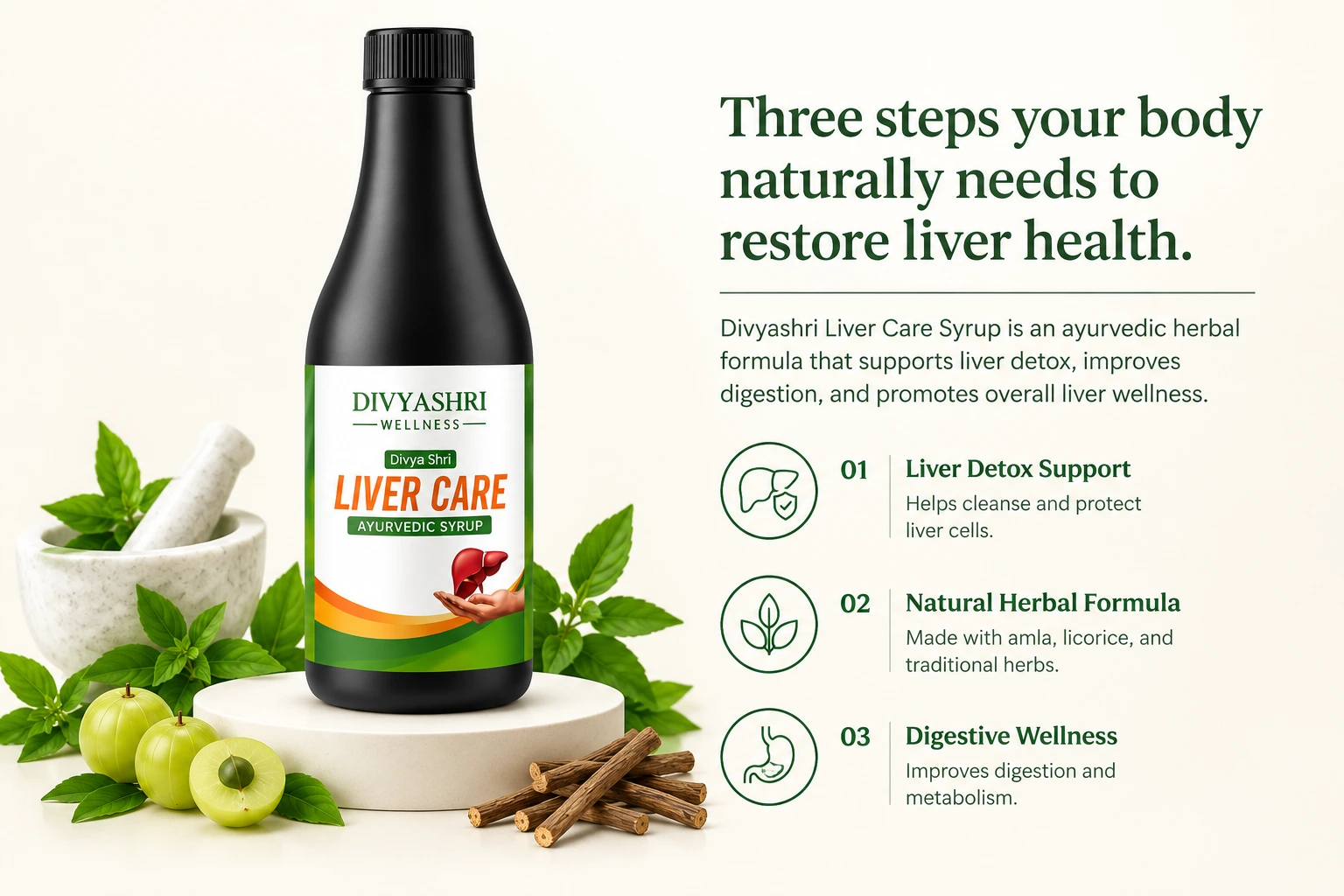 Liver Care Syrup detail