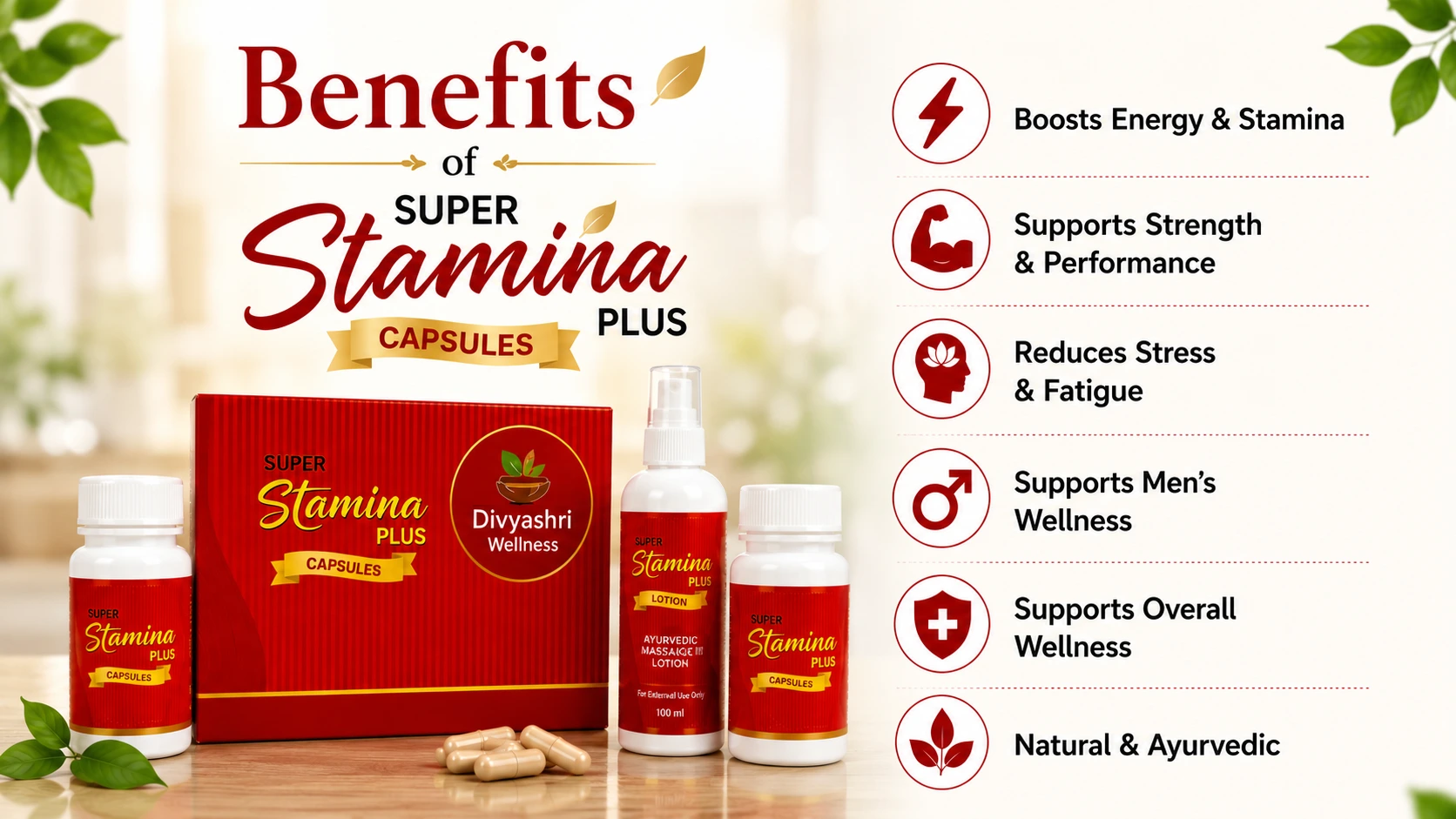 Stamina plus benefits